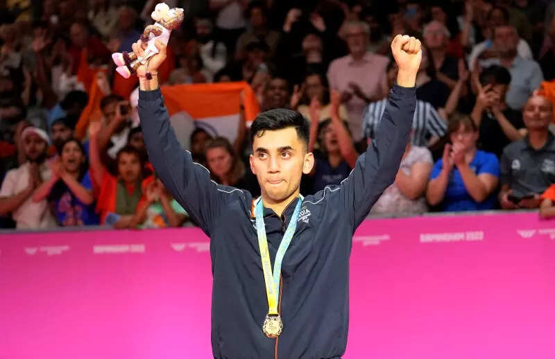 CWG 2022: Lakshya Sen scripts sensational gold medal win in epic singles badminton finale, see pictures